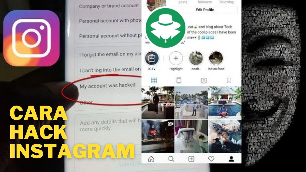 Tutorial HACK Akun Instagram dari Smartphone