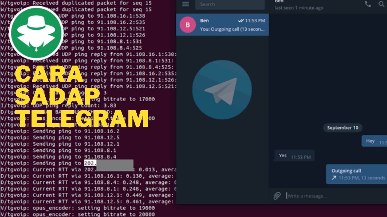 Panduan Cara Bajak Telegram, Aplikasi Social Spy