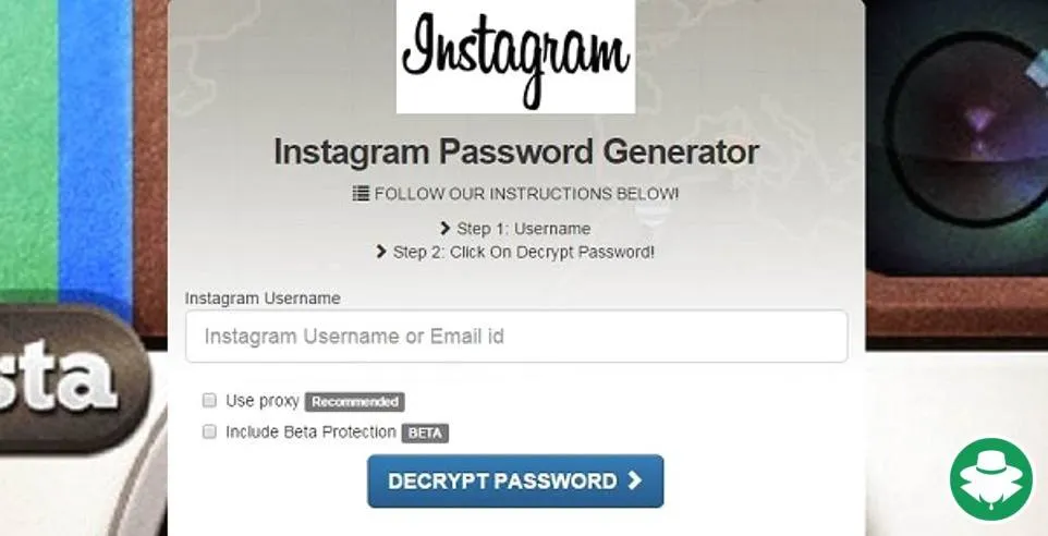 Instagram Password Hacker
