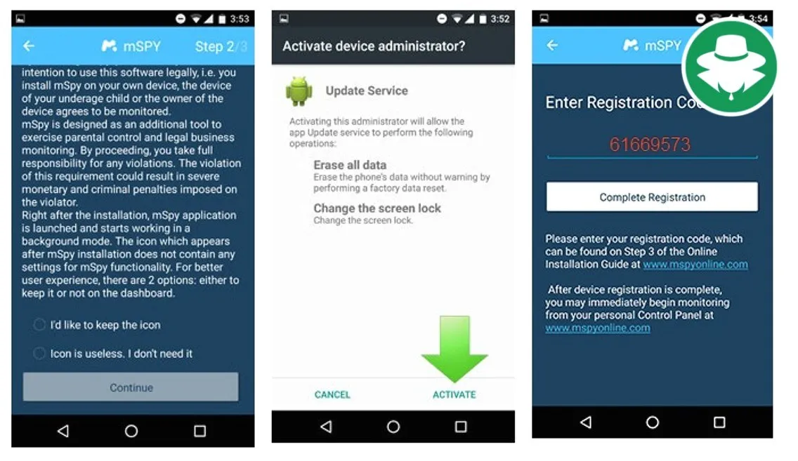 Install Aplikasi Sadap Android Jarak Jauh