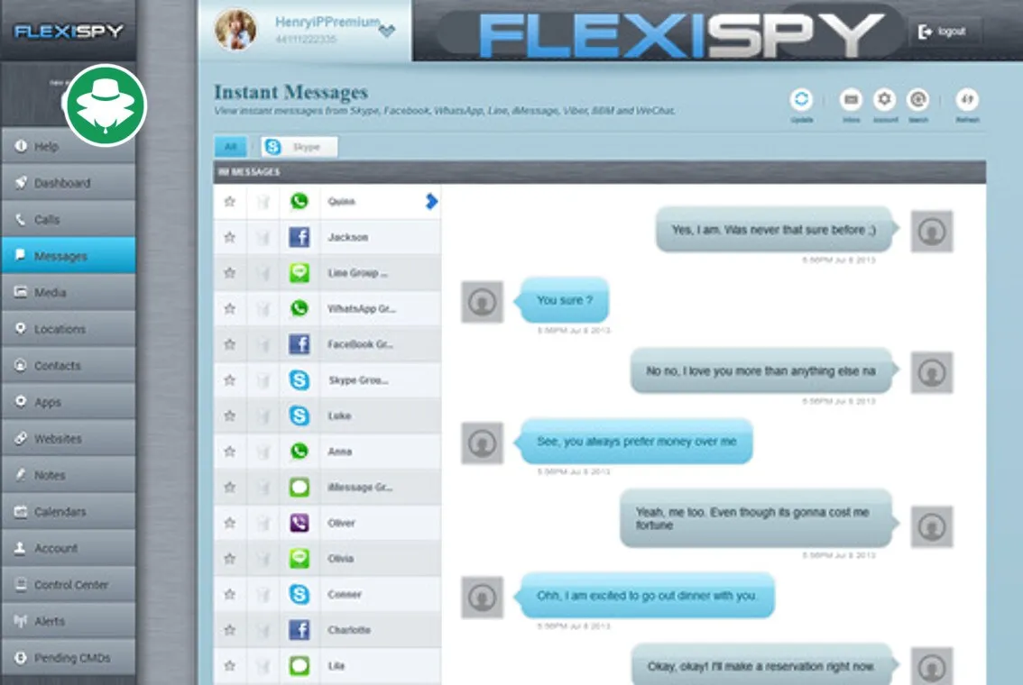 Metode Penyadap Viber dengan FlexiSpy