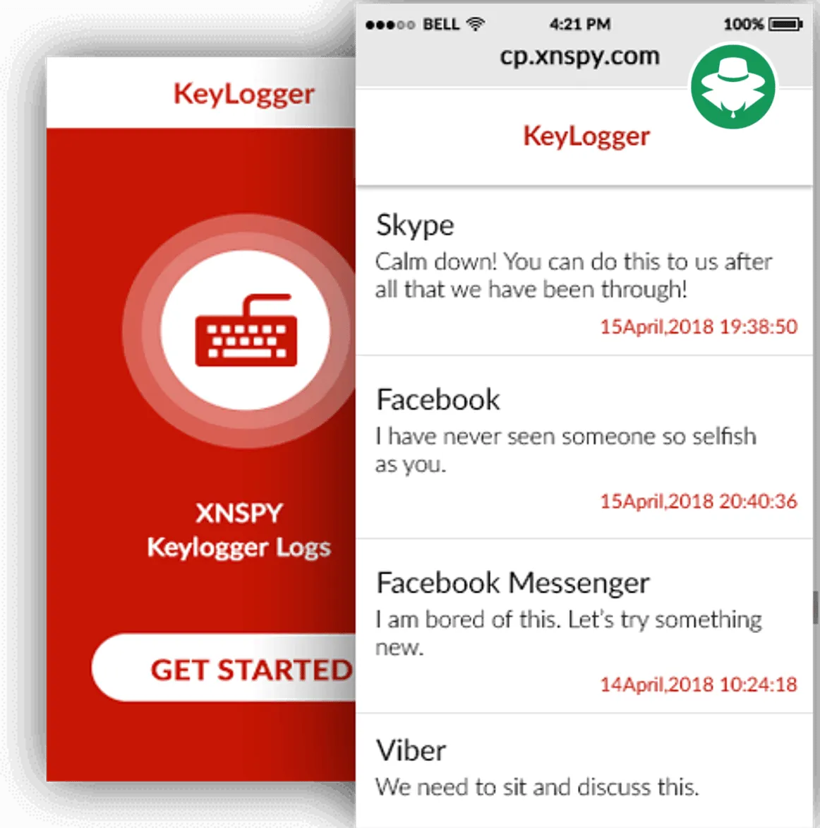 Perekam panggilan dengan aplikasi sadap XnSpy