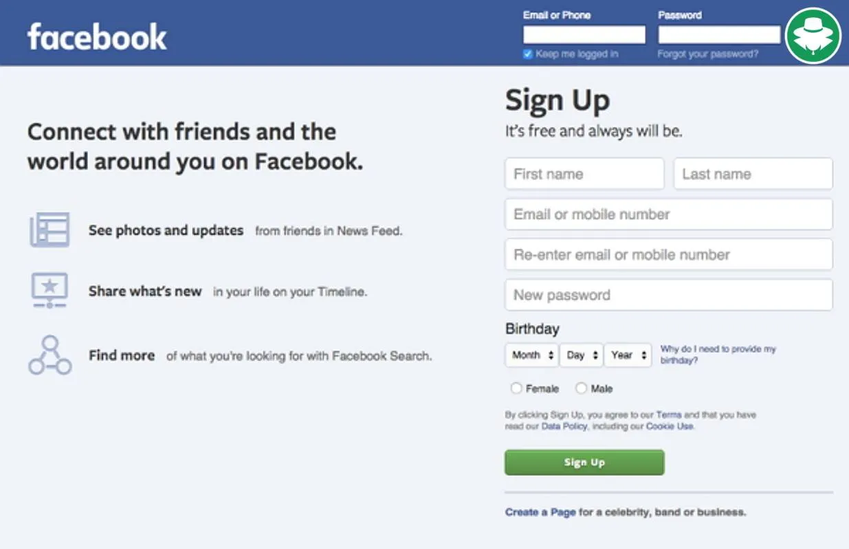Hack Facebook sendiri - Lupa Password