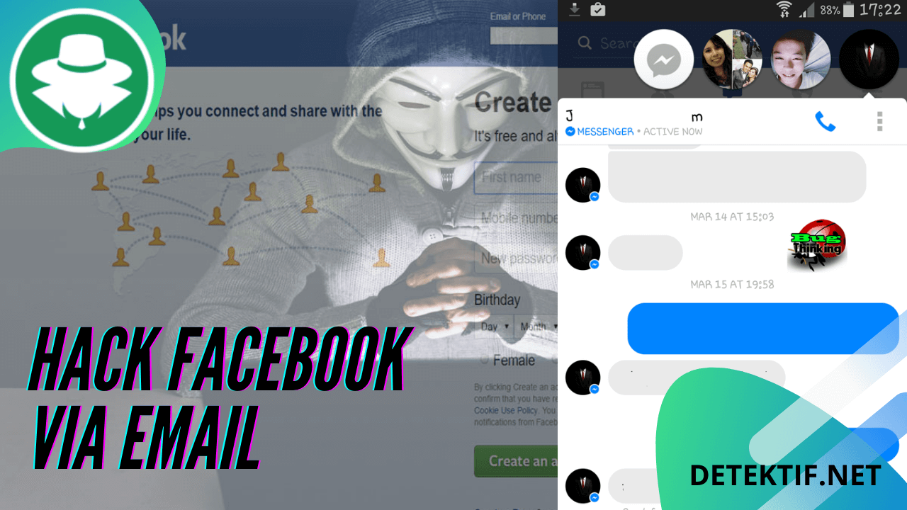 Cara Hack FB sendiri yang lupa kata sandi dan email